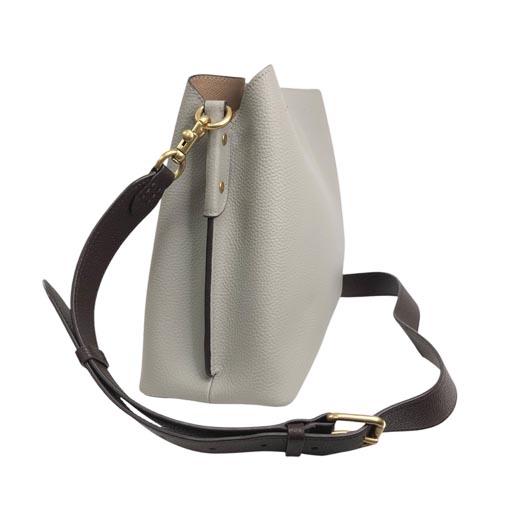 コーチ ウィロウ 2WAYショルダーバッグ レザー グレー C2590 COACH 横浜BLANC COACH（コーチ） ウィロウ 2WAYショルダーバッグ レザー グレー C2590