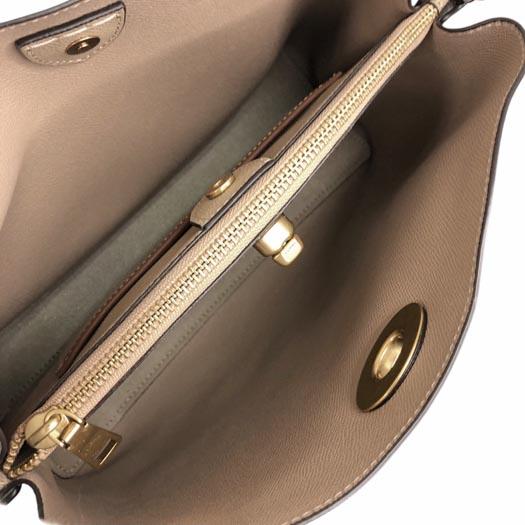 COACH（コーチ） ウィロウ 2WAYショルダーバッグ レザー グレー C2590
