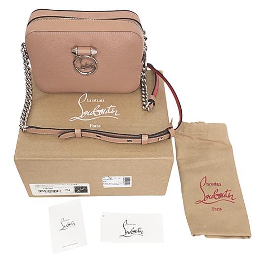 クリスチャンルブタン ルビルゥ ミニ ショルダーバッグ カーフレザー ベージュ レッド 1185090 Christian Louboutin 横浜BLANC 楽天市場】クリスチャンルブタン ルビルゥ ミニ ショルダーバッグ