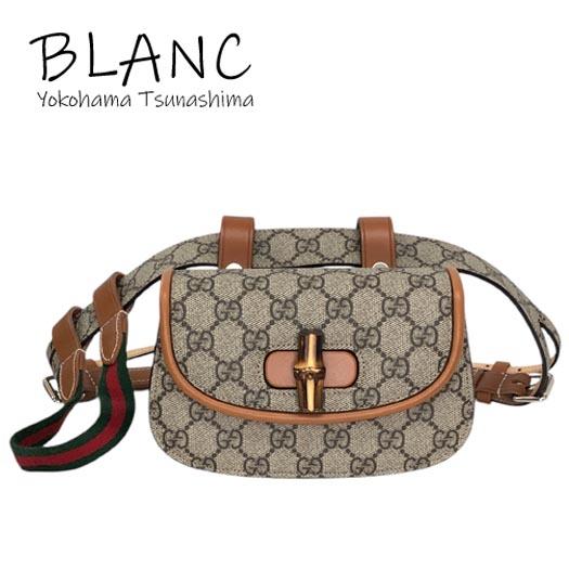 GUCCI グッチ バンブー1947 ミニベルトバッグ シェリーライン ウェスト  