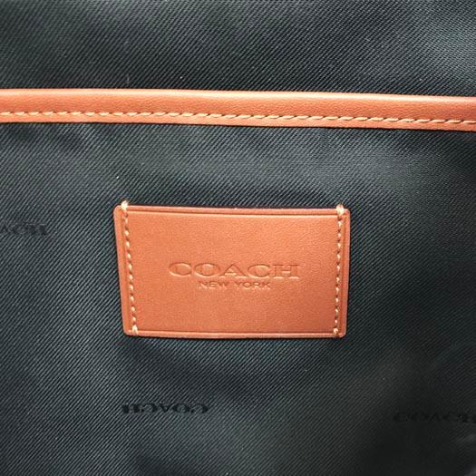 COACH（コーチ） リーグ フラップ バックパック シグネチャー レザー