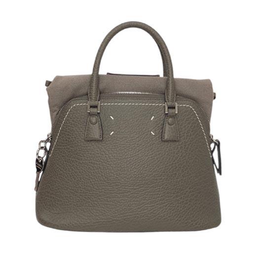 Maison Margiela（メゾンマルジェラ） 5AC ミニバッグ レザー グレー  