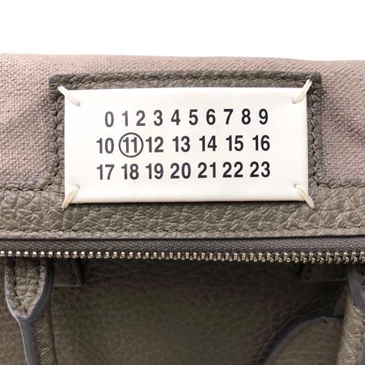 Maison Margiela（メゾンマルジェラ） 5AC ミニバッグ レザー グレー  