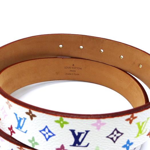 LOUIS VUITTON ルイヴィトン サンチュール キャレ マルチカラー LOUIS VUITTON ルイヴィトン サンチュール キャレ マルチカラー