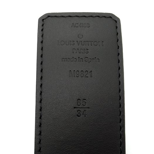 LOUIS VUITTON（ルイ・ヴィトン） ベルト サンチュール LV イニシャル