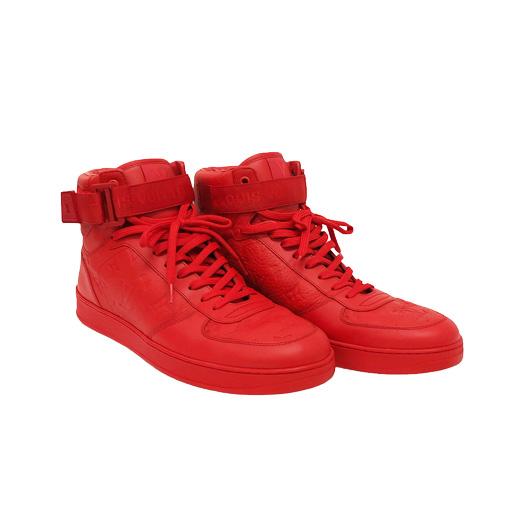 超希少✨美品✨ルイヴィトン リヴォリライン ハイカット スニーカー 楽天市場】【中古】LOUIS VUITTONリヴォリ・ライン ハイカット