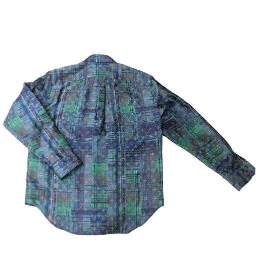 LOUIS VUITTON ルイ ヴィトン ネオンチェック シャツ メンズ