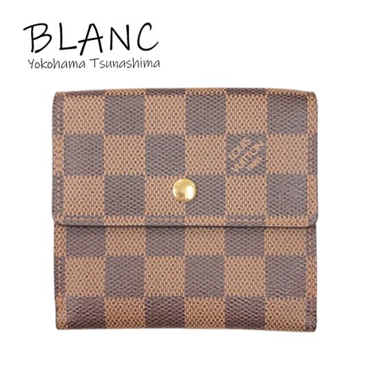 LOUIS VUITTON ルイヴィトン ポルトフォイユ エリーズ ダミエ エベヌ 