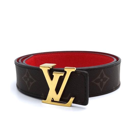 ルイヴィトン ベルト LOUIS VUITTON（ルイ・ヴィトン） サンチュール LV イニシャル 30mm