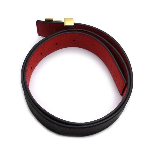 LOUIS VUITTON ルイヴィトン サンチュール LV イニシャル 30mm