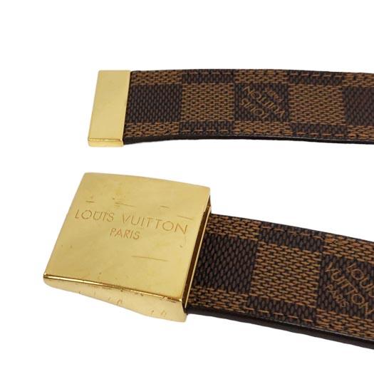 ルイヴィトン ダミエ サンチュール キャレ ベルト M6802 レディース LOUIS VUITTON（ルイ・ヴィトン） サンチュール キャレ ベルト #80