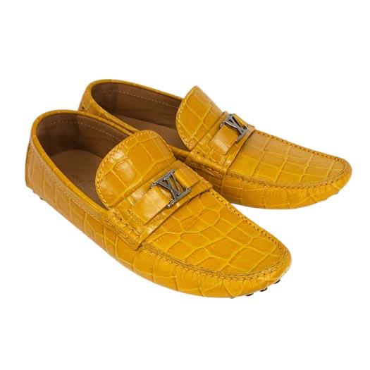 ルイヴィトン　ドライビングシューズ　クロコ ルイヴィトンドライビングシューズクロコ