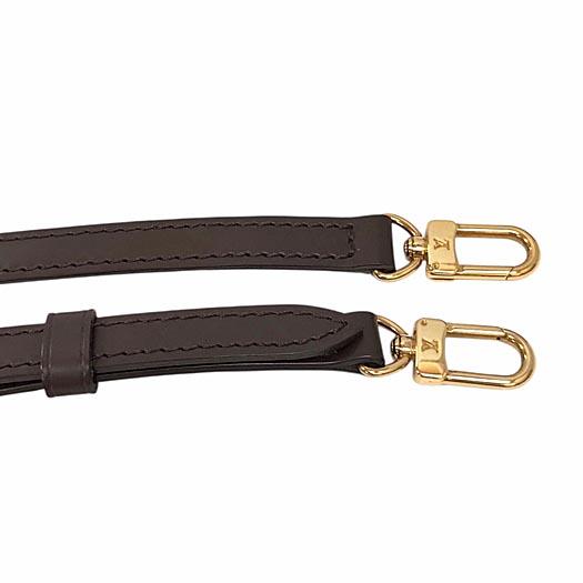 ルイビィトン　ダミエポシェットのストラップ LOUIS VUITTON ルイヴィトン ショルダーストラップ 幅1.2cm
