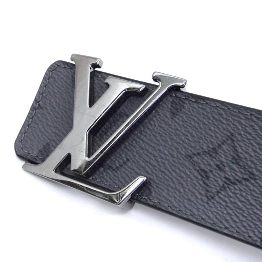 ルイヴィトン　ベルト　モノグラム エクリプス サンチュール LV イニシャル LOUIS VUITTON（ルイ・ヴィトン） サンチュール LVイニシャル 40mm