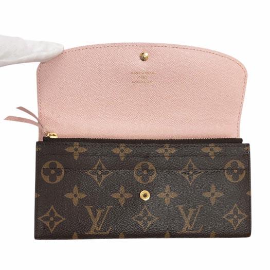 ルイヴィトン ポルトフォイユ エミリー モノグラム ローズバレリーヌ M61289 長財布 横浜BLANC LOUIS VUITTON（ルイ・ヴィトン） 長財布 モノグラム ポルトフォイユ
