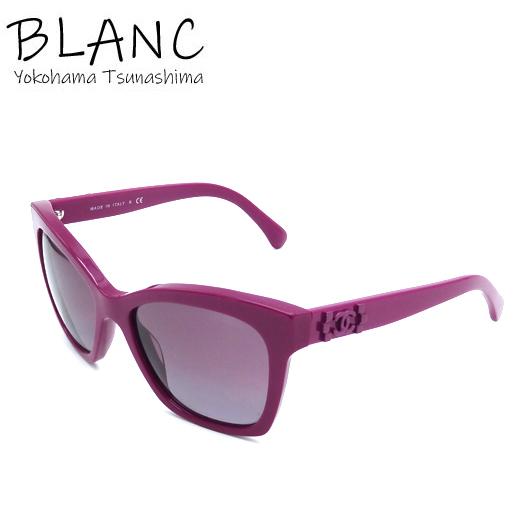 サングラス シャネル サングラス ココマーク プラスチック パープル ...