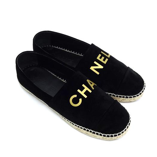 CHANEL エスパ　39 CHANEL（シャネル） エスパドリーユ フラットシューズ #39 約26cm