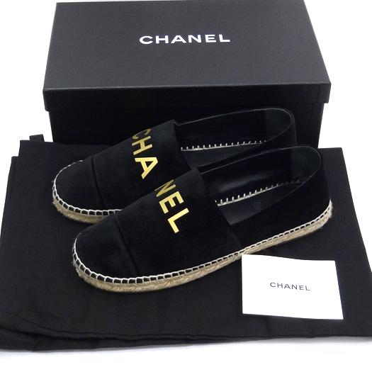 CHANEL（シャネル） エスパドリーユ フラットシューズ #39 約26cm