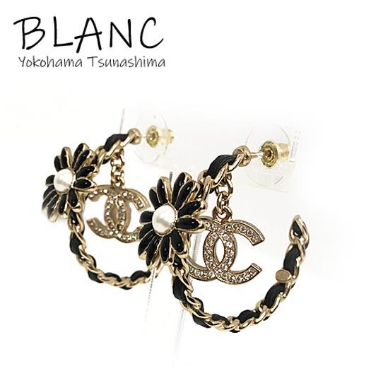 CHANEL（シャネル） ラインストーン ココマーク フラワーモチーフ