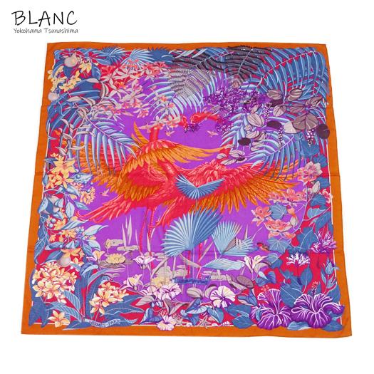 HERMES（エルメス） カレジェアン 140 Flamingo Party フラミンゴ