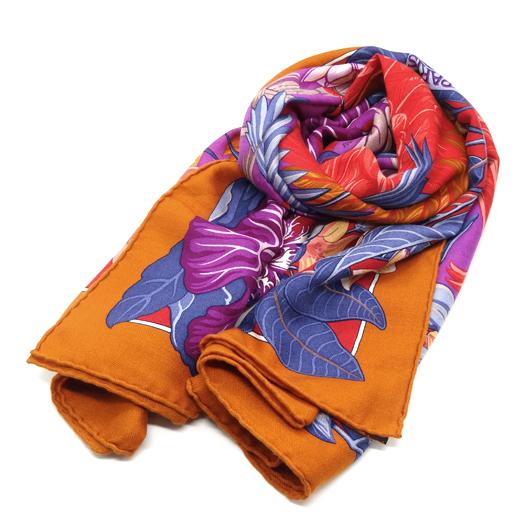 HERMES（エルメス） カレジェアン 140 Flamingo Party フラミンゴ