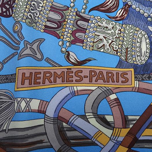 HERMES（エルメス） カレ90 スカーフ AU FIL DU CARRE カレの赴くまま