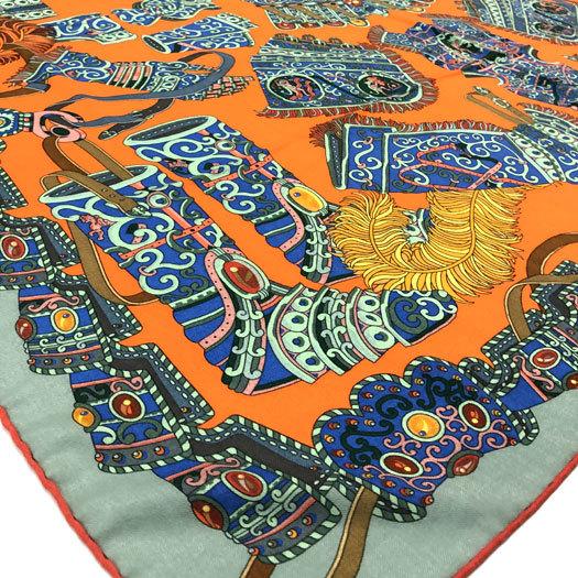 HERMES SOUS LE GIDE DE MARS 大判ストール 140 Hermes 