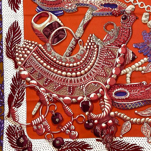 エルメス カレジェアン 140 ZENOBIE REINE DE PALMYRE パルミラの女王