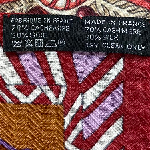エルメス カレジェアン 140 ストール ZENOBIE REINE DE PALMYRE パルミラの女王ゼノビア HERMES（エルメス） カレジェアン 140 ZENOBIE REINE DE PALMYRE