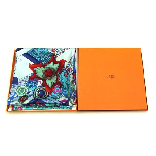 HERMES エルメス カレ90 スカーフ 無限の陶酔 L'Ivresse de l