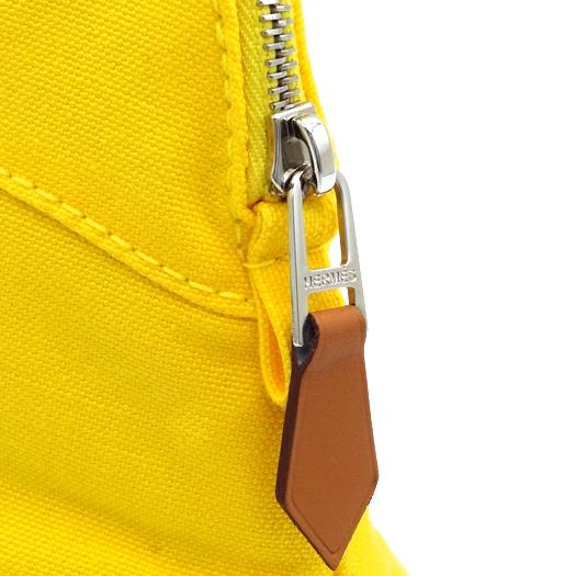 HERMES（エルメス） ミニミニ ボリードポーチ コットン キャンバス