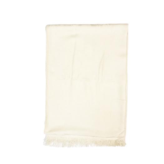 エルメス 大判ストール ニューリブリス ショール マフラー カシミヤ シルク アイボリー 横浜BLANC HERMES（エルメス） 大判ストール ニューリブリス ショール マフラー