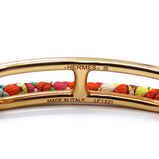 HERMES（エルメス） ルリ ドゥブルトゥール ブレスレット GP シルク 