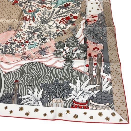 HERMES エルメス カレ90 スカーフ 始まりの歌 LE PREMIER CHANT