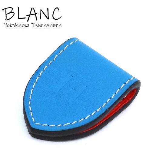 HERMES エルメス マネークリップ アットH スイフト ブルーザンジバル  