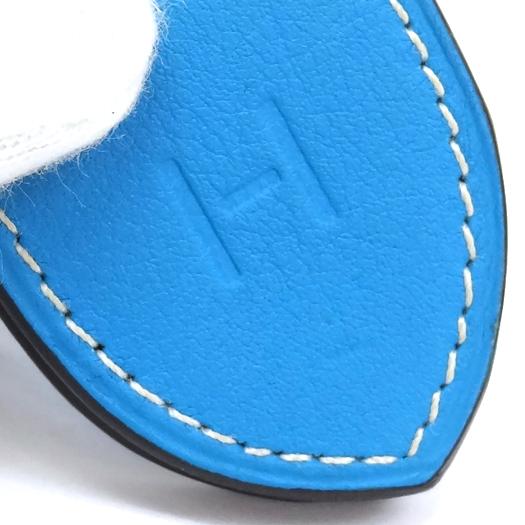 HERMES（エルメス） マネークリップ アットH スイフト ブルー