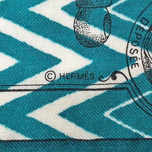 エルメス カレジェアン 140 ストール バックルの工房 カシミヤ シルク HERMES エルメス ショール カレジェアン140 カシシル 『Manufacture de