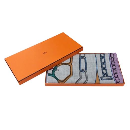 HERMES エルメス カレジェアン 140 大判 ショール ストール