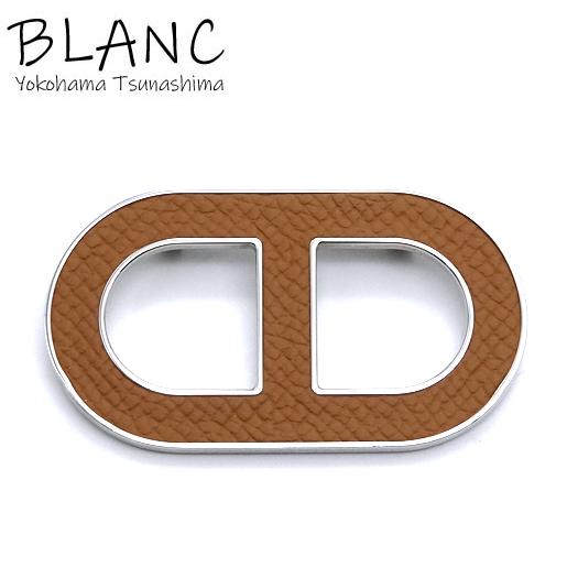 HERMES エルメス シェーヌダンクル ブローチ エプソン メタル