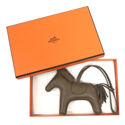 エルメス ロデオチャーム MM アニョーミロ ソーエトゥープ バッグチャーム 馬 HERMES 横浜BLANC HERMES（エルメス） ロデオチャーム MM アニョーミロ ソーエトゥープ