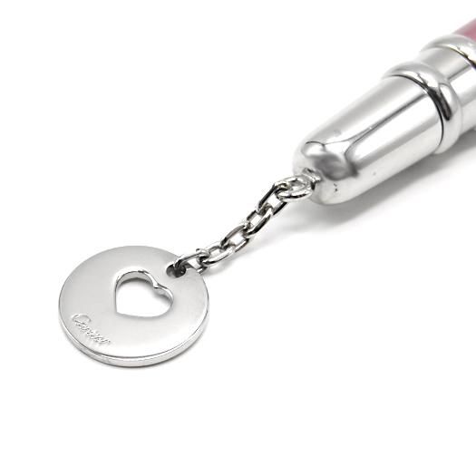Cartier（カルティエ） チャーム ドゥ ボールペン ピンク系 ハート