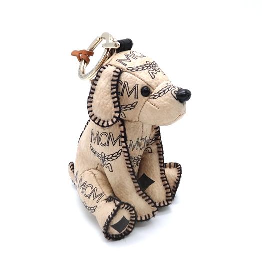 MCM（エムシーエム） ヴィセトス ドッグ チャーム MCM ZOO 犬 レザー 