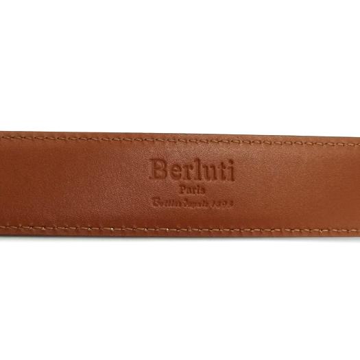 Berluti ベルルッティ ベルト レザー ブラウン 42/105 紳士用