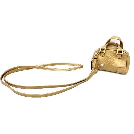 LOEWE（ロエベ） マイクロミニ アマソナ キーポーチ 鞄型ショルダー