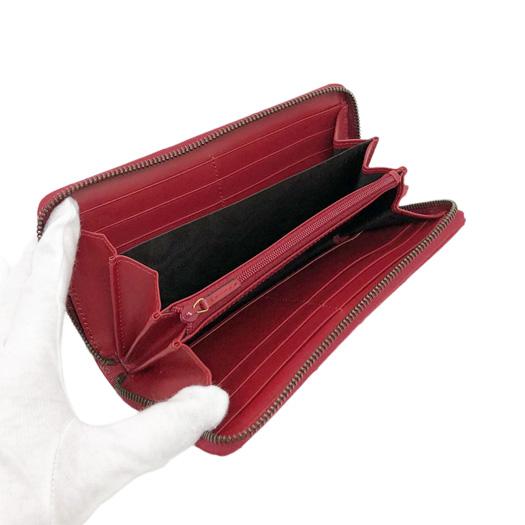GUCCI（グッチ） GGマーモント ラウンドファスナー 長財布 レザー
