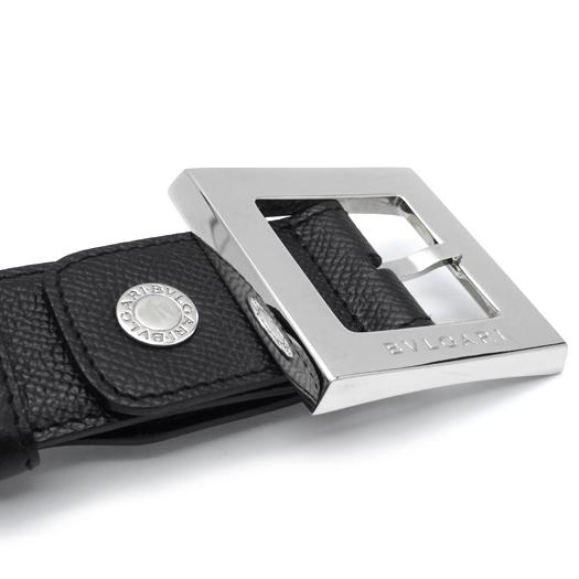 BVLGARI ブルガリ レディース ベルト レザー ブラック 黒 20228 BVLGARI ブルガリ レディース ベルト レザー ブラック 黒 20228