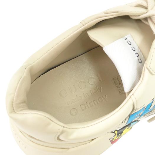 GUCCI グッチ ディズニー コラボ ドナルドダック スニーカー レザー 