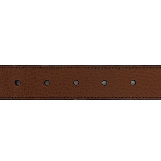 GUCCI（グッチ） GGデニム ベルト レザー ブルー ブラウン 90cm 678694