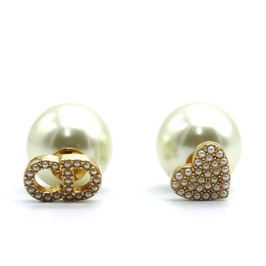ふとねこさま専用⭐︎未使用Christian Dior トライバルパールピアス