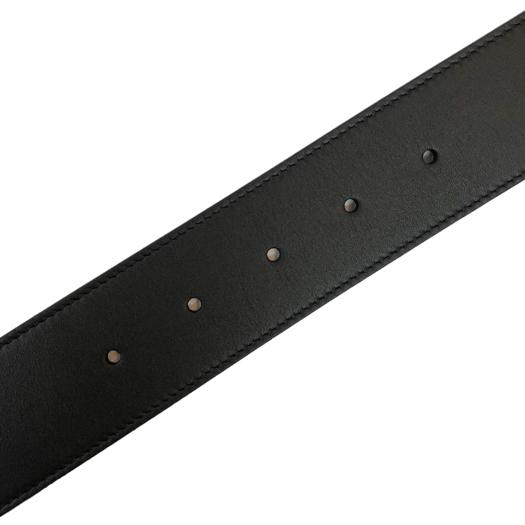 GUCCI グッチ GGマーモント ベルト 75サイズ レザー ブラック ゴールド  